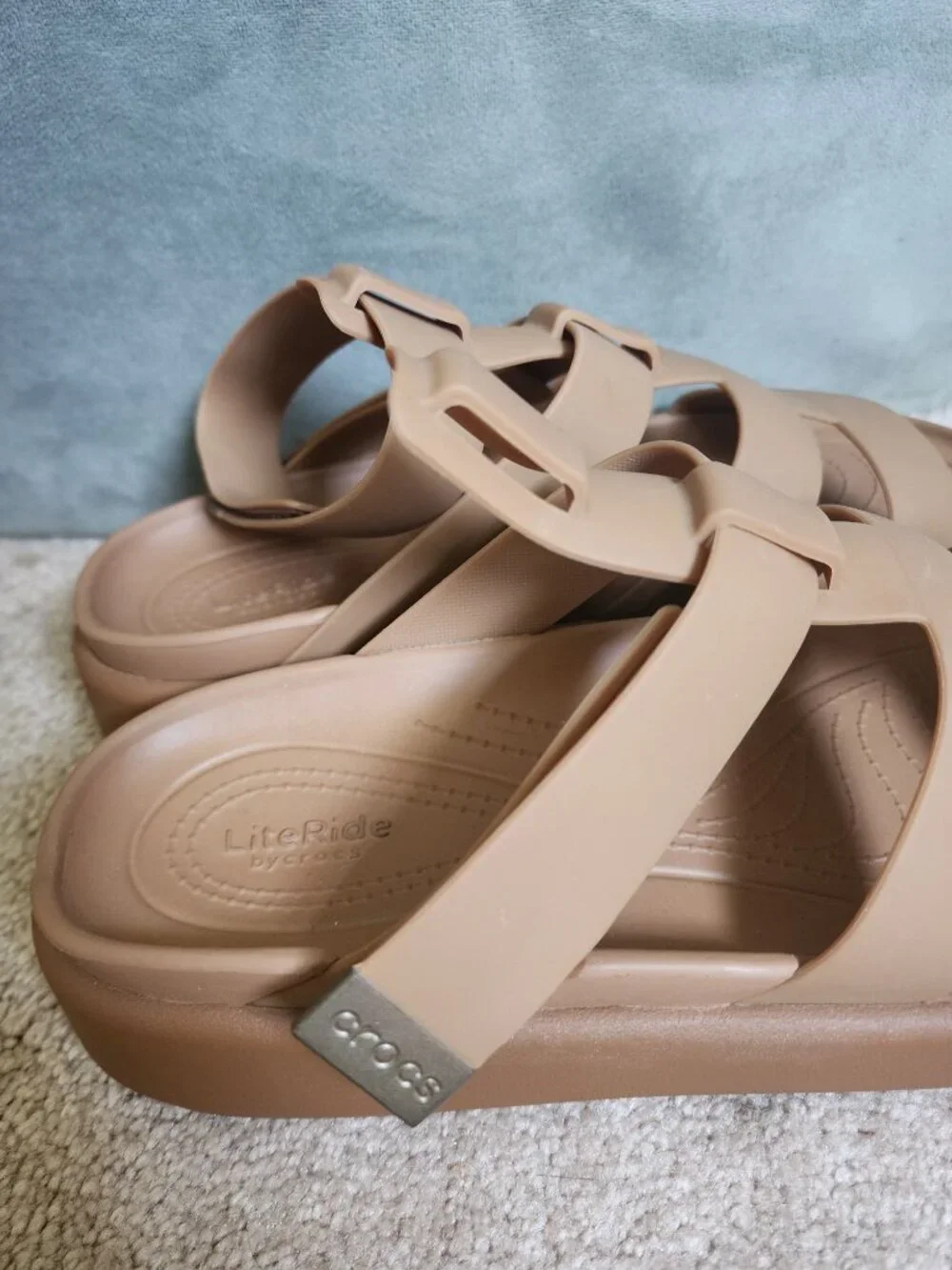 Crocs Brooklyn Luxe Gladiator Sandal  | Women's 11 | New | Missing Strap
